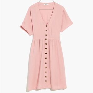 Madewell Lightspun Gauze Dress - size med